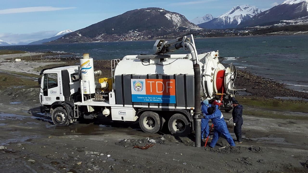 Igue En Marcha El Mantenimiento Del Sistema Sanitario De Ushuaia
