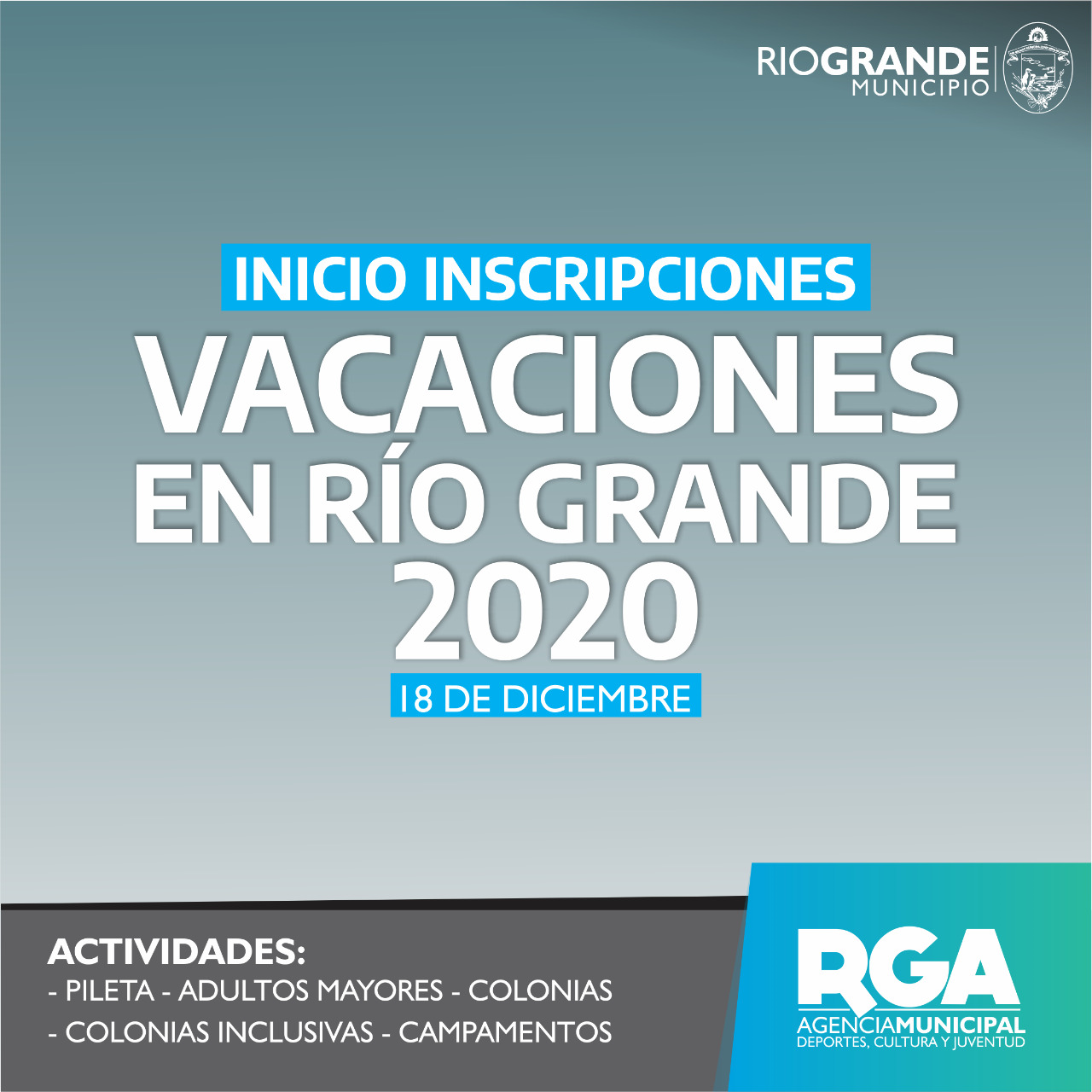 Colonias Y Campamentos De Verano Flyer