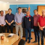 El Municipio Recibió Al Presidente Del Consejo Nacional De Bomberos Voluntarios