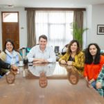 MartÍn Perez RecibiÓ A La Disertante EspaÑola Coral Elizondo