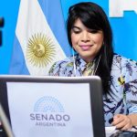 Senadora Duré En Sesion