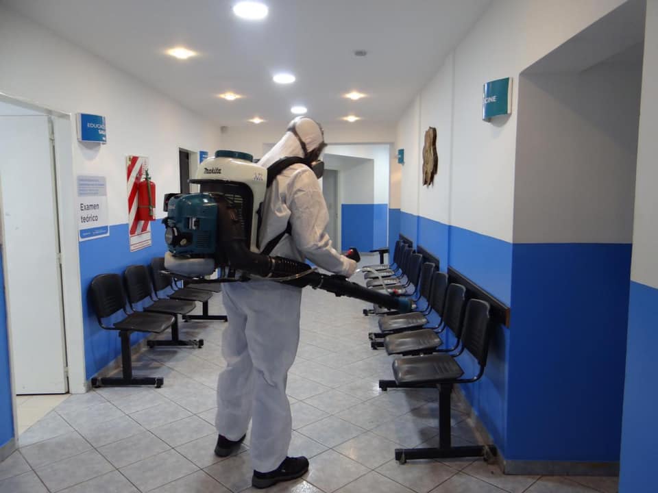 Coronavirus Desinfeccion