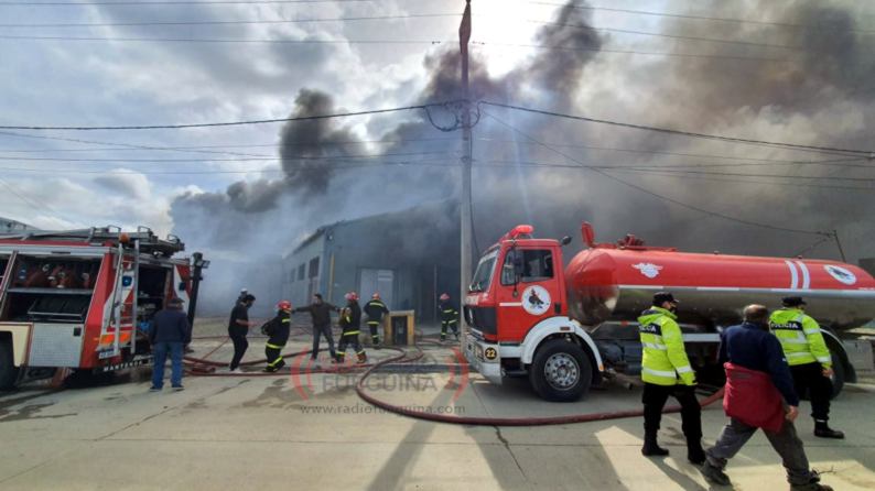 Incendio Parque Industrial
