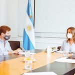 El Gobernador Melella Se Reunió Con La Ministra De Seguridad De La Nación