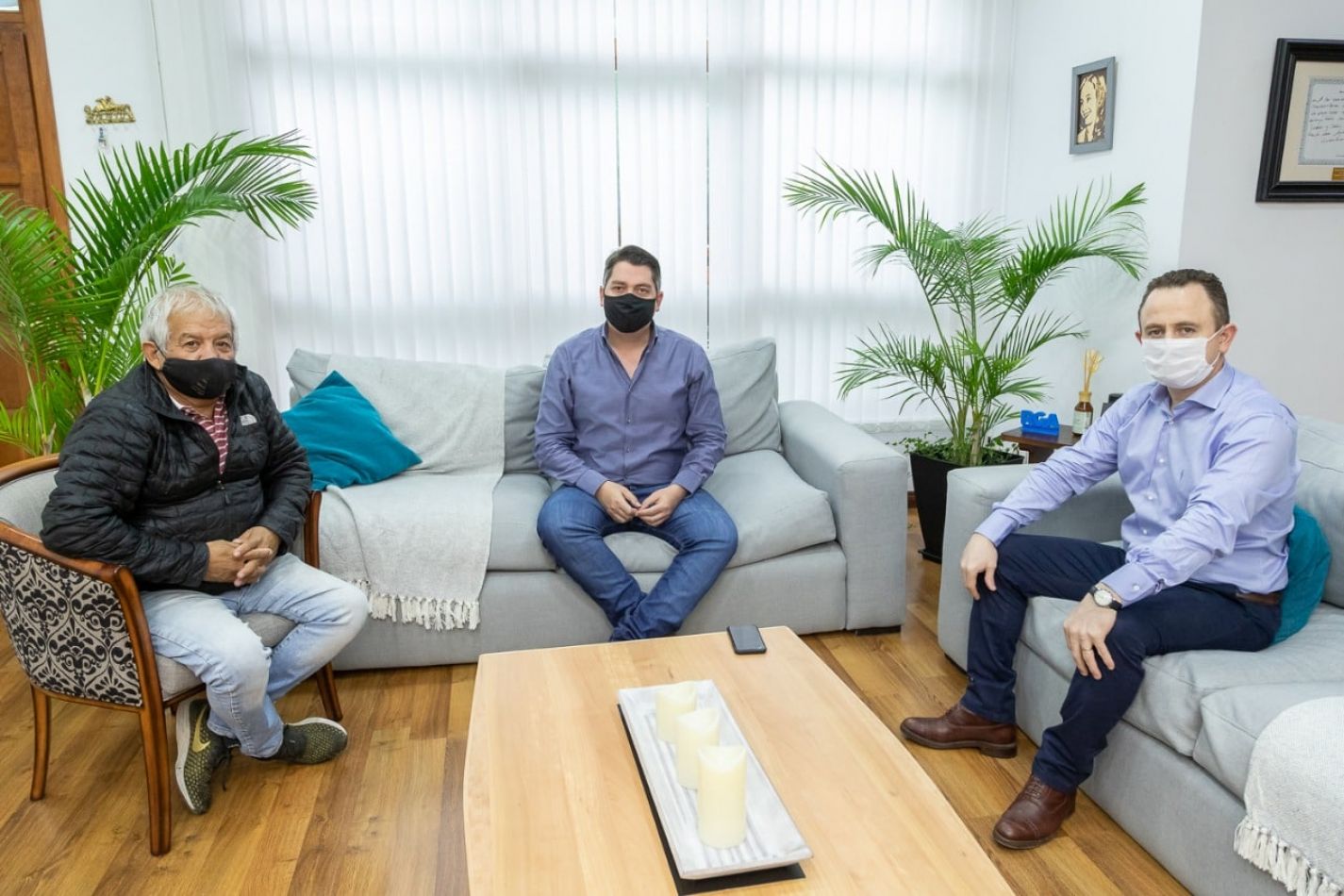 64031 el intendente y la uocra analizaron el plan de obra publica que se ejecuta en la ciudad