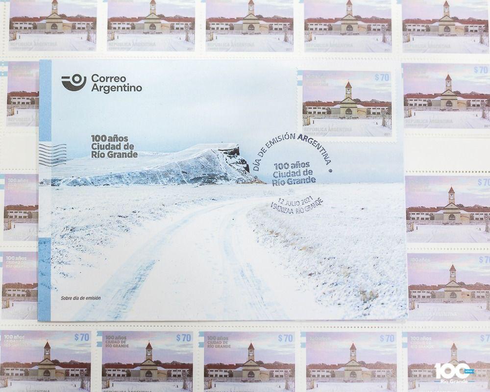 estampilla centenario