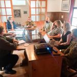 encuentro entre autoridades de la provincia nacion y del comando antartico para gestionar la disposicion de los residuos de la antartida