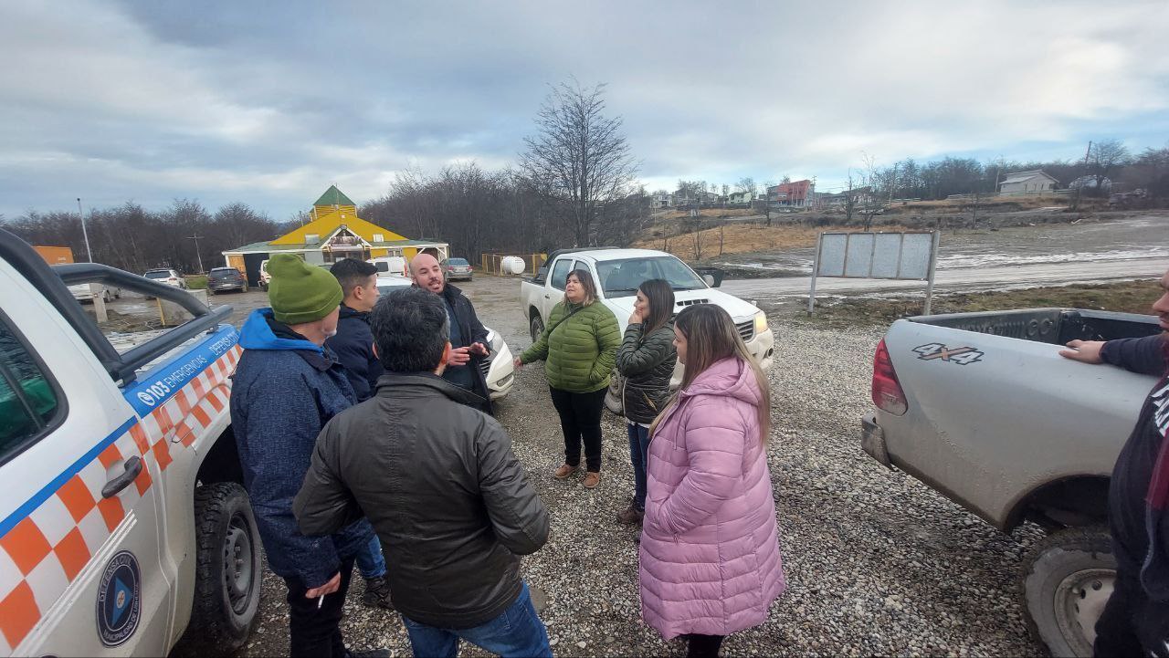 asistencia a damnificados temporal ushuaia
