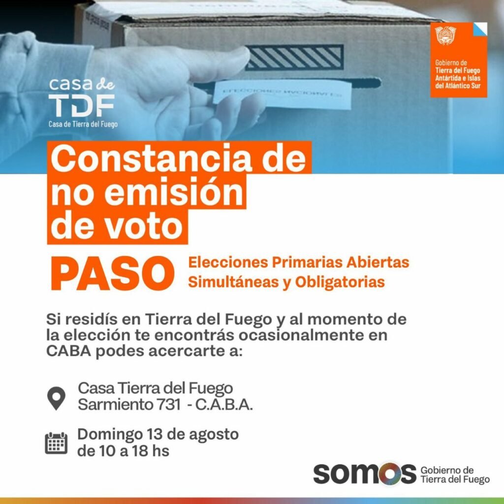 constancia emision no voto