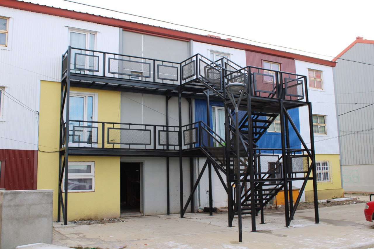 escaleras de emergencia río grande