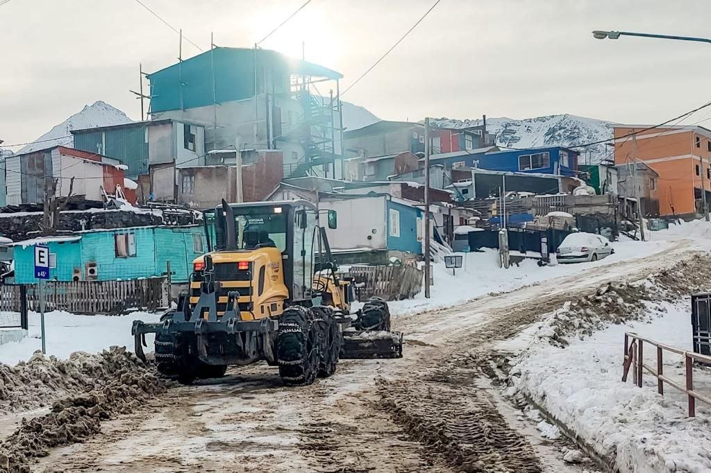 operativo de limpieza ushuaia