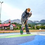 restauración paseo de las rosas