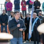 martín perez inauguración carpa malvinas 24