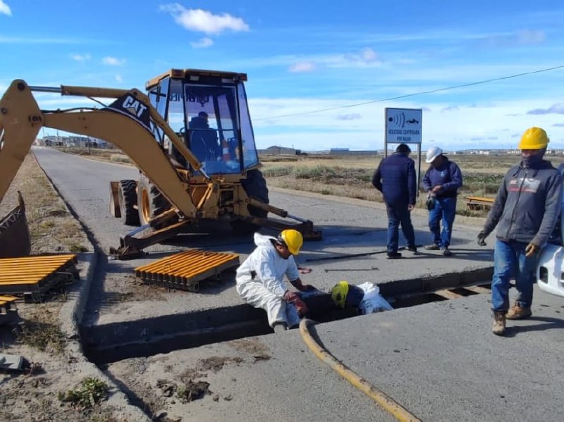 mejoras sumideros barrio de las aves