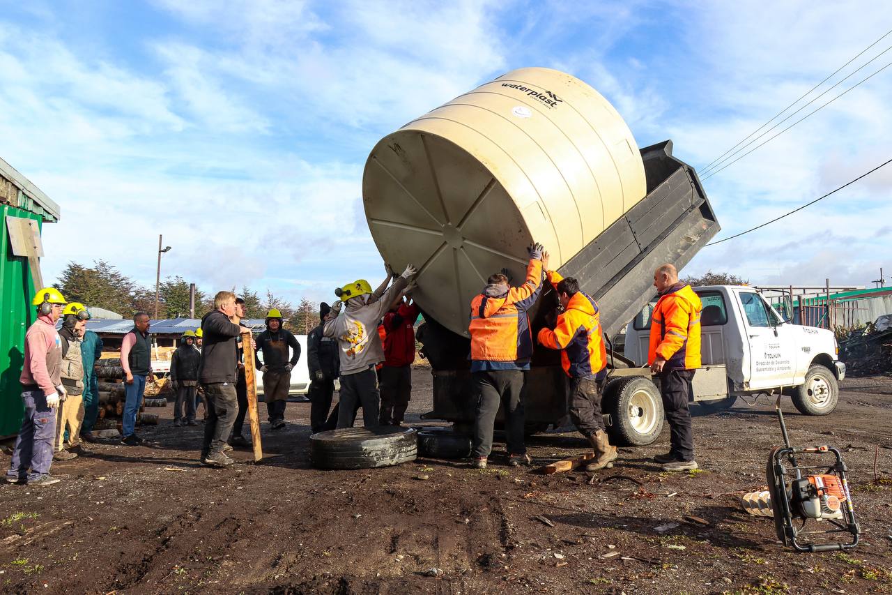prevención incendios parque industrial tolhuin