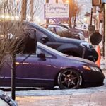 prohibición auto vereda