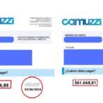 boleta camuzzi aumento