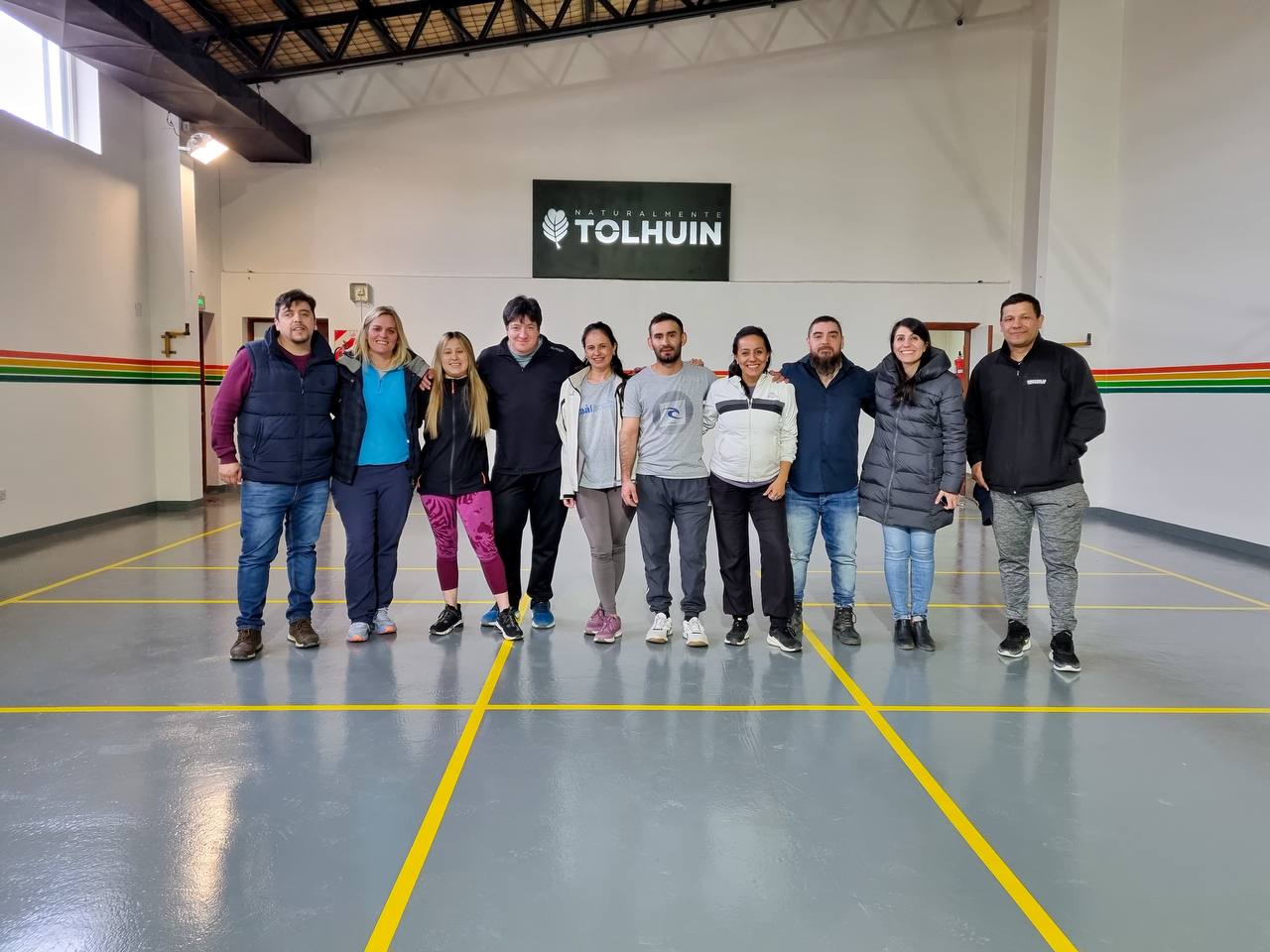 trabajos polideportivo ezequiel rivero