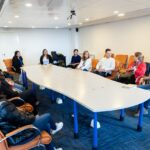 reunión beneficiarios llegó el gas