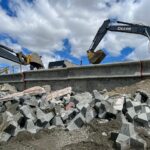 trabajos muro costero