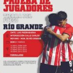 flyer prueba de jugadores estudiantes