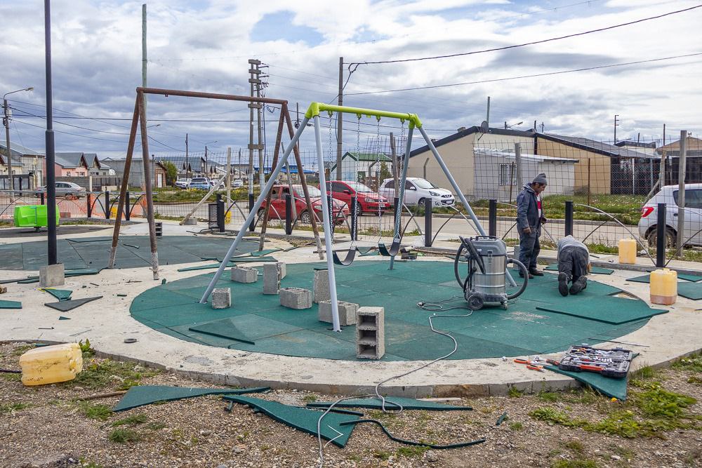 Río Grande con más obras: Chacra IV contará con una nueva plaza