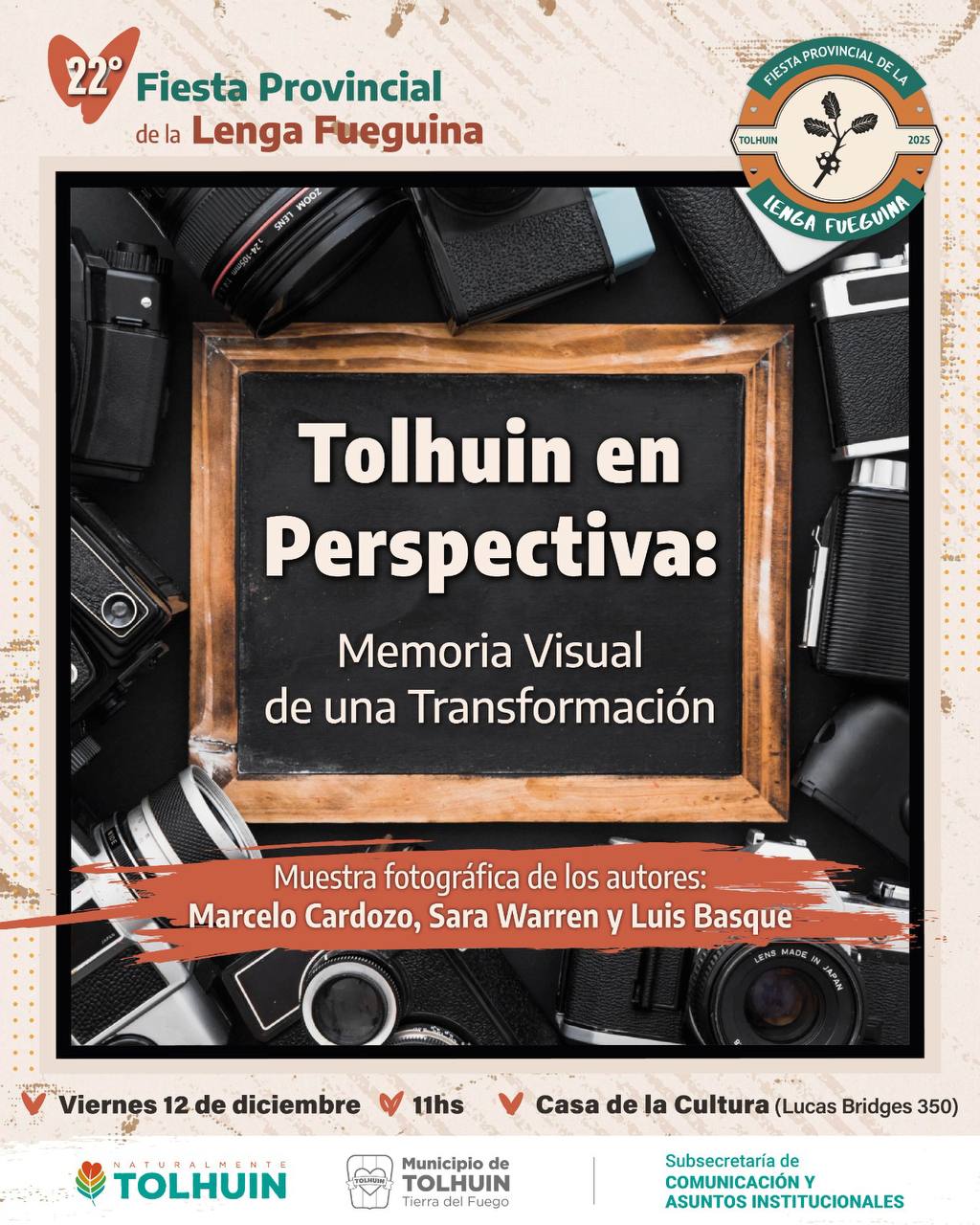 Tolhuin se prepara para vivir la 22° Fiesta Provincial de la Lenga Fueguina con propuestas artísticas y culturales