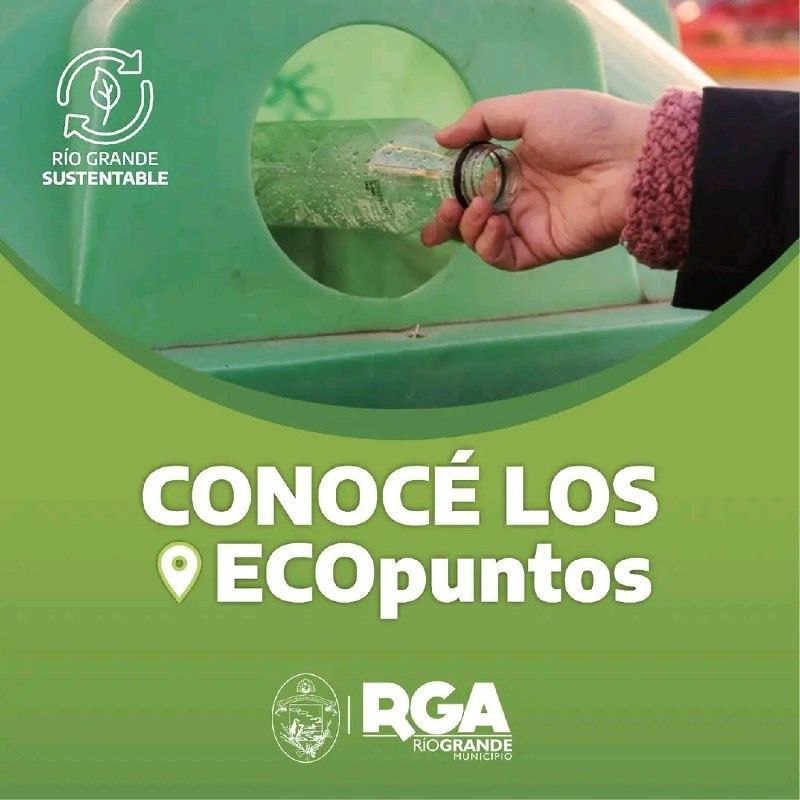 Descubrí dónde están ubicados los «ECOpuntos» en Río Grande