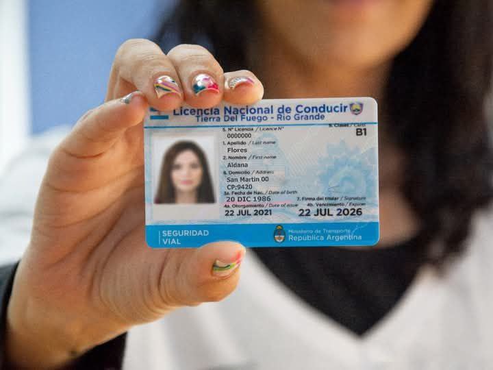 licencia nacional de conducir rga