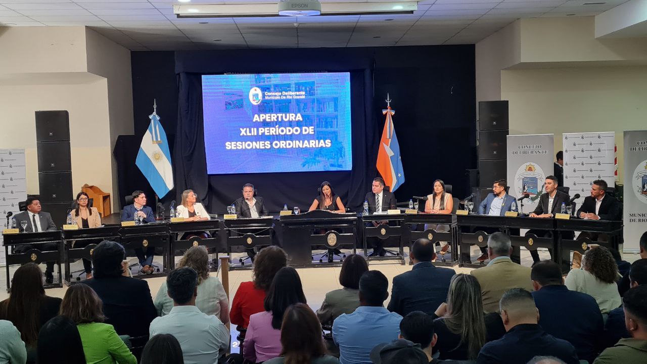 Concejo Deliberante de Río Grande Invita a la apertura del XLIII Período de Sesiones Ordinarias para el jueves 19 de febrero
