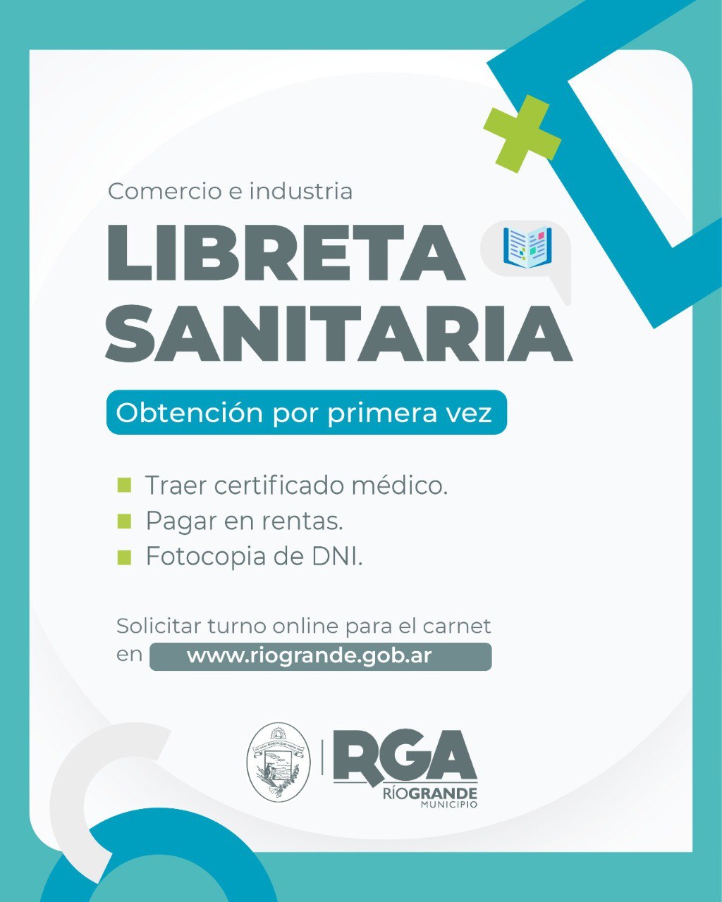 Comercio e Industria: ¿Cómo obtener la libreta sanitaria?