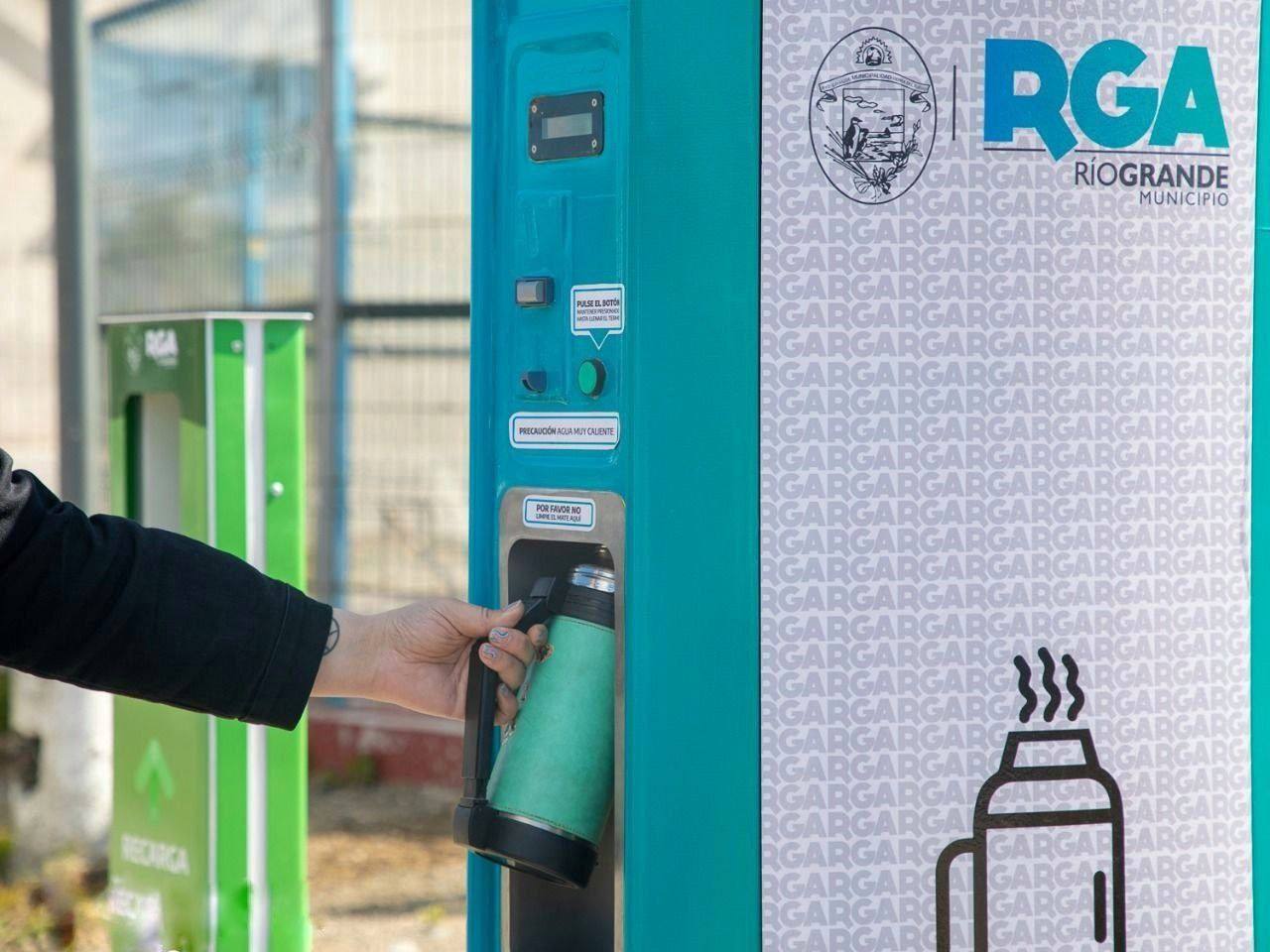 Puntos de recarga de agua en la ciudad