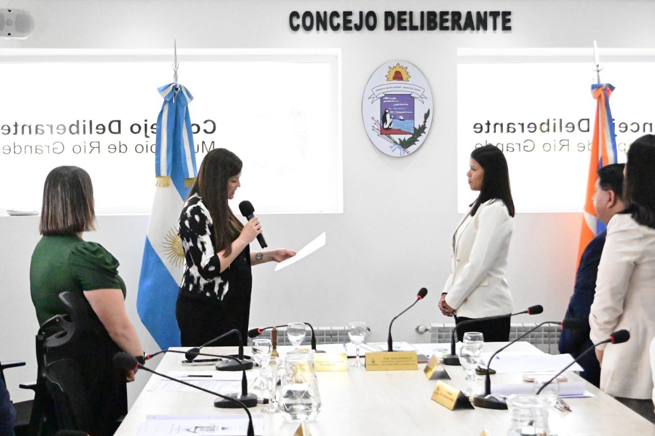 Juraron la Secretaria Legislativa y el Secretario Administrativo del Concejo Deliberante