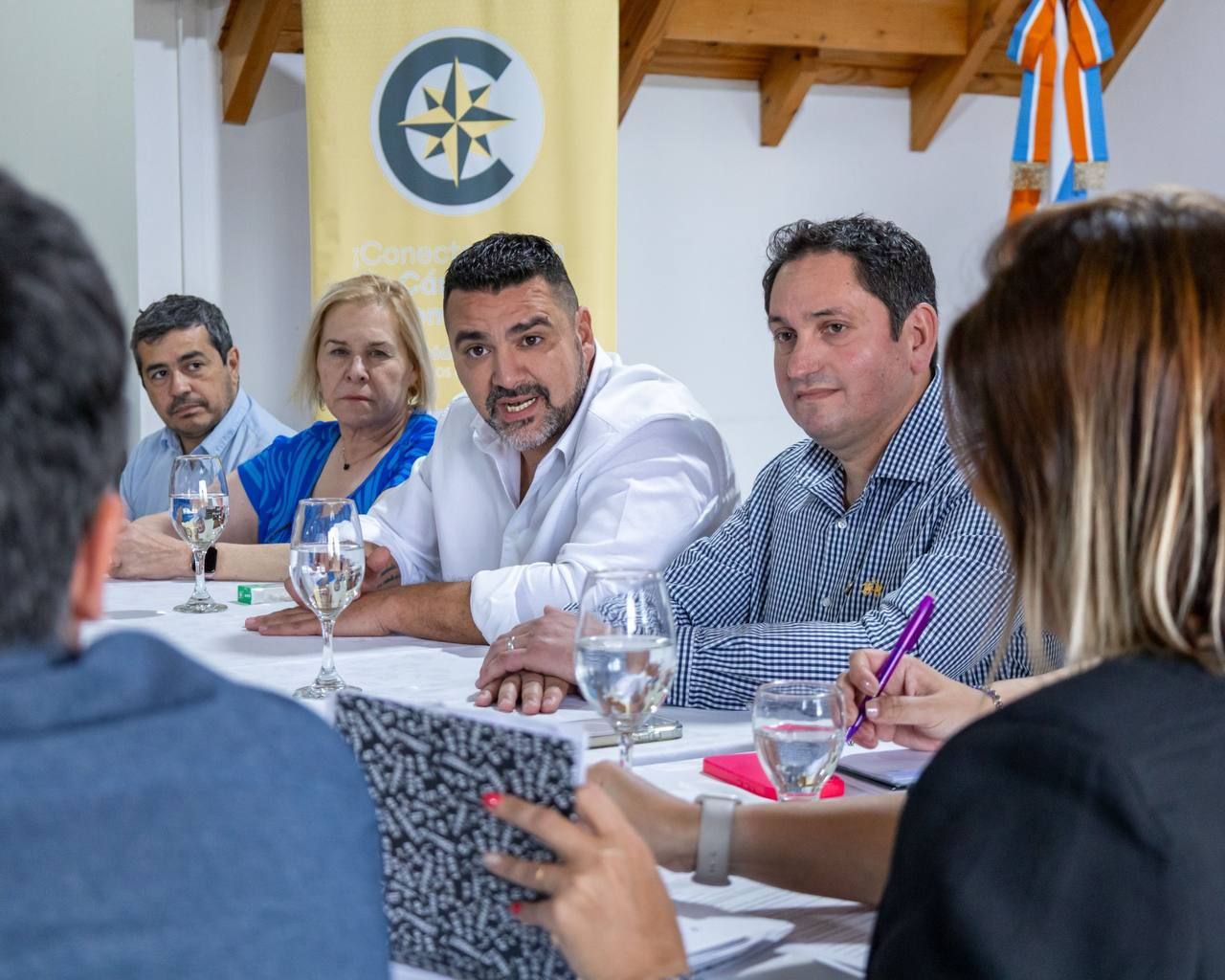 Reunión con la cámara de comercio: Vuoto propuso una agenda de trabajo conjunta y encuentros mensuales