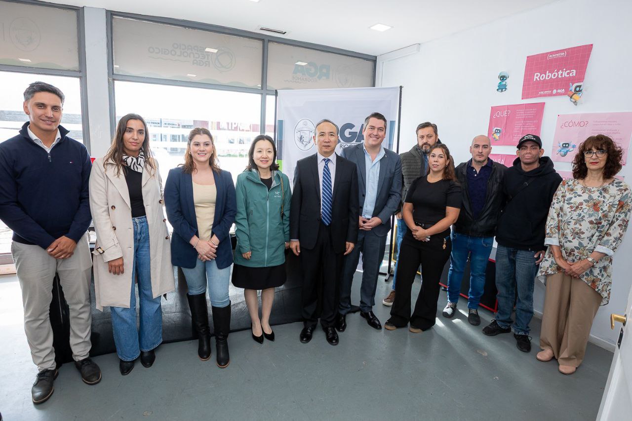 Productores y emprendedores riograndenses presentaron sus productos a la delegación china