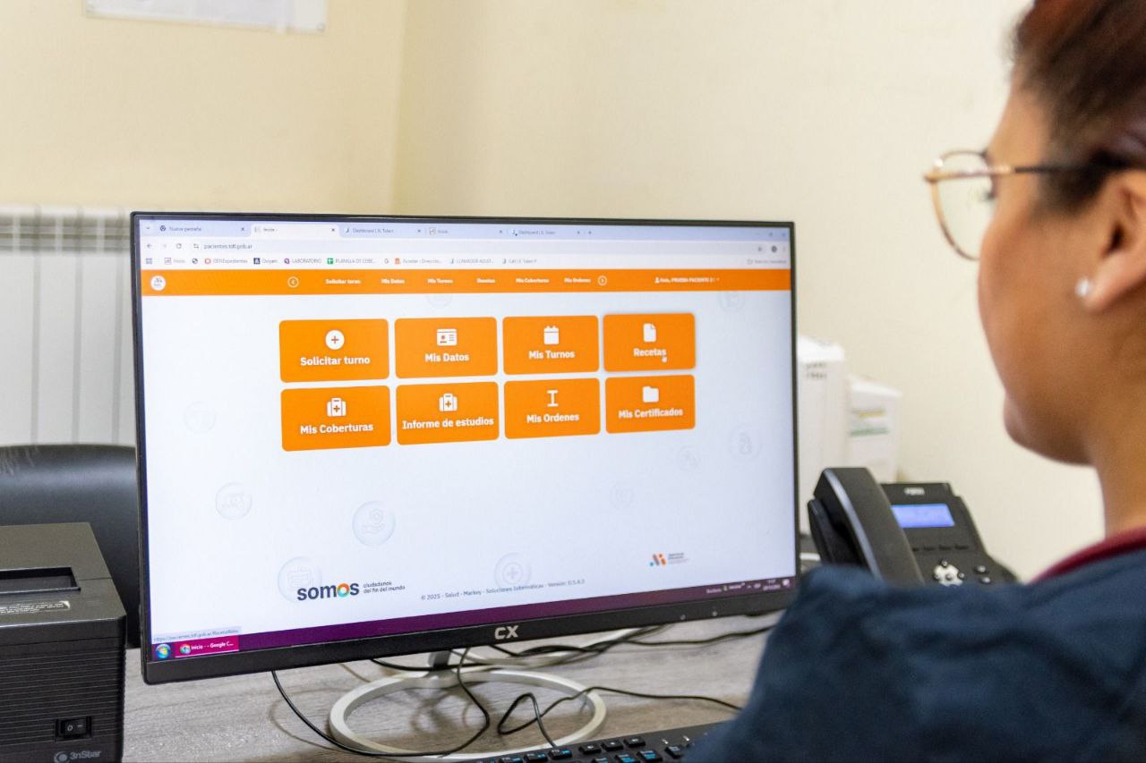 Crece el uso del portal de pacientes del sistema público de salud provincial para el acceso a turnos médicos