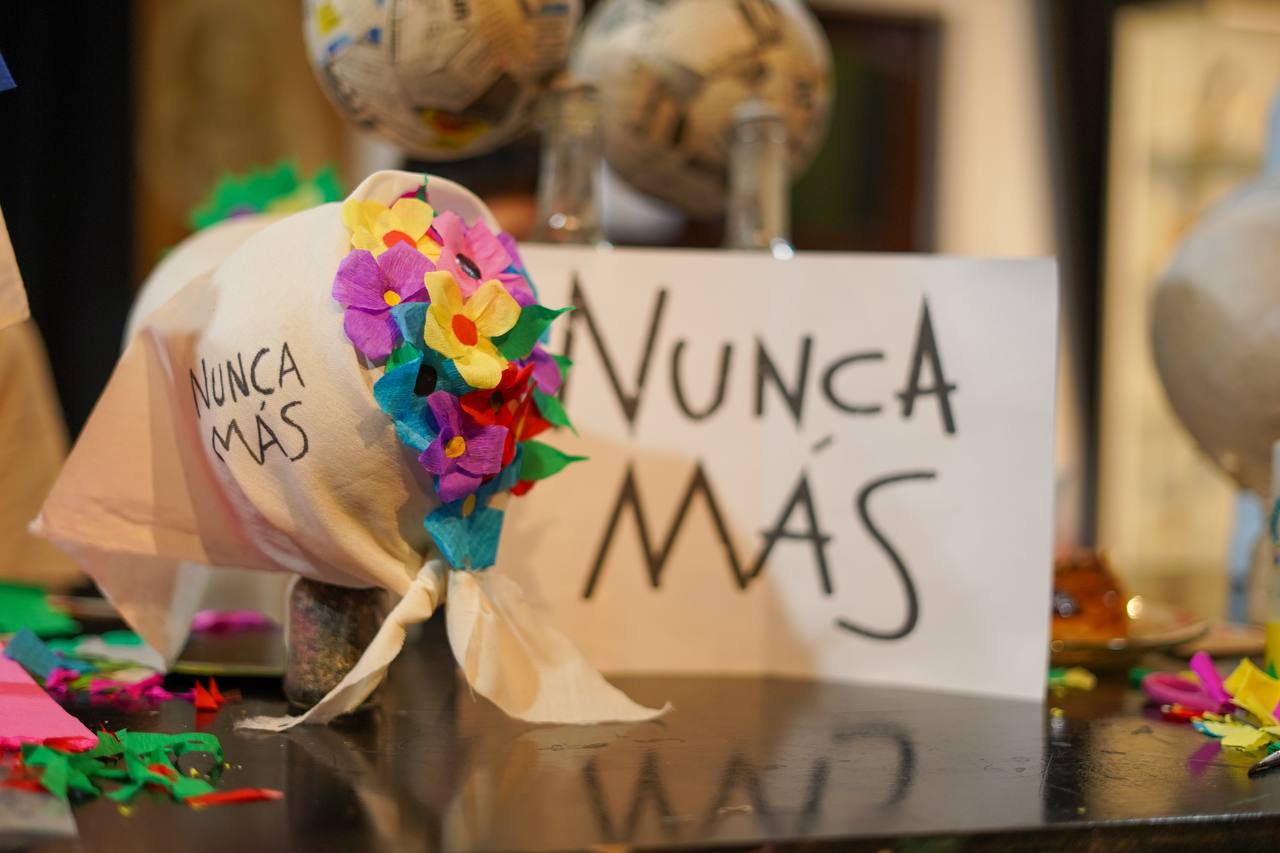 Tolhuin acompañó una jornada de memoria colectiva en la Casa de la Cultura