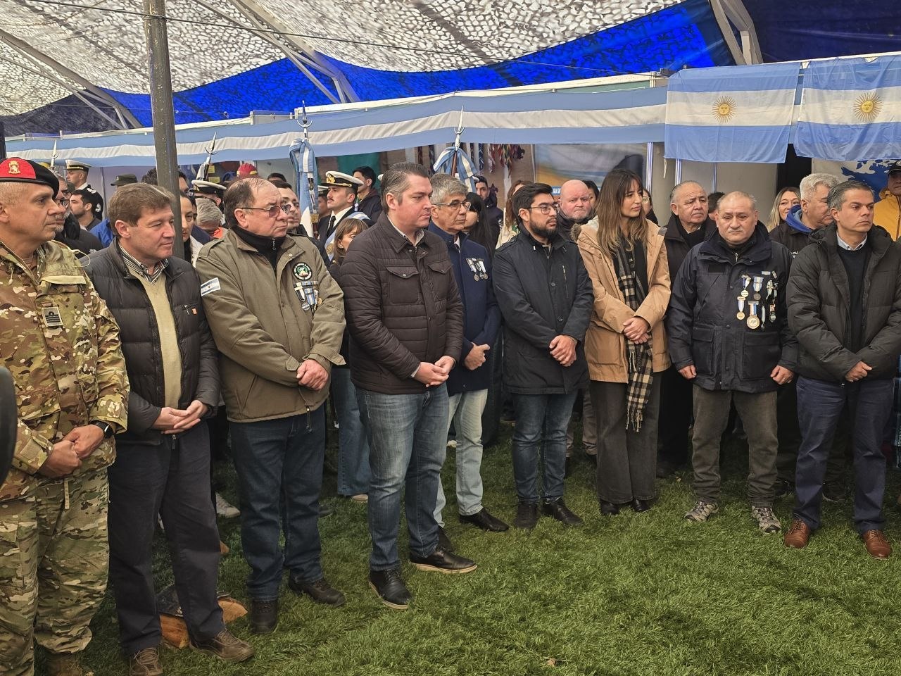 Concejales participaron de la inauguración de la Carpa de la Dignidad