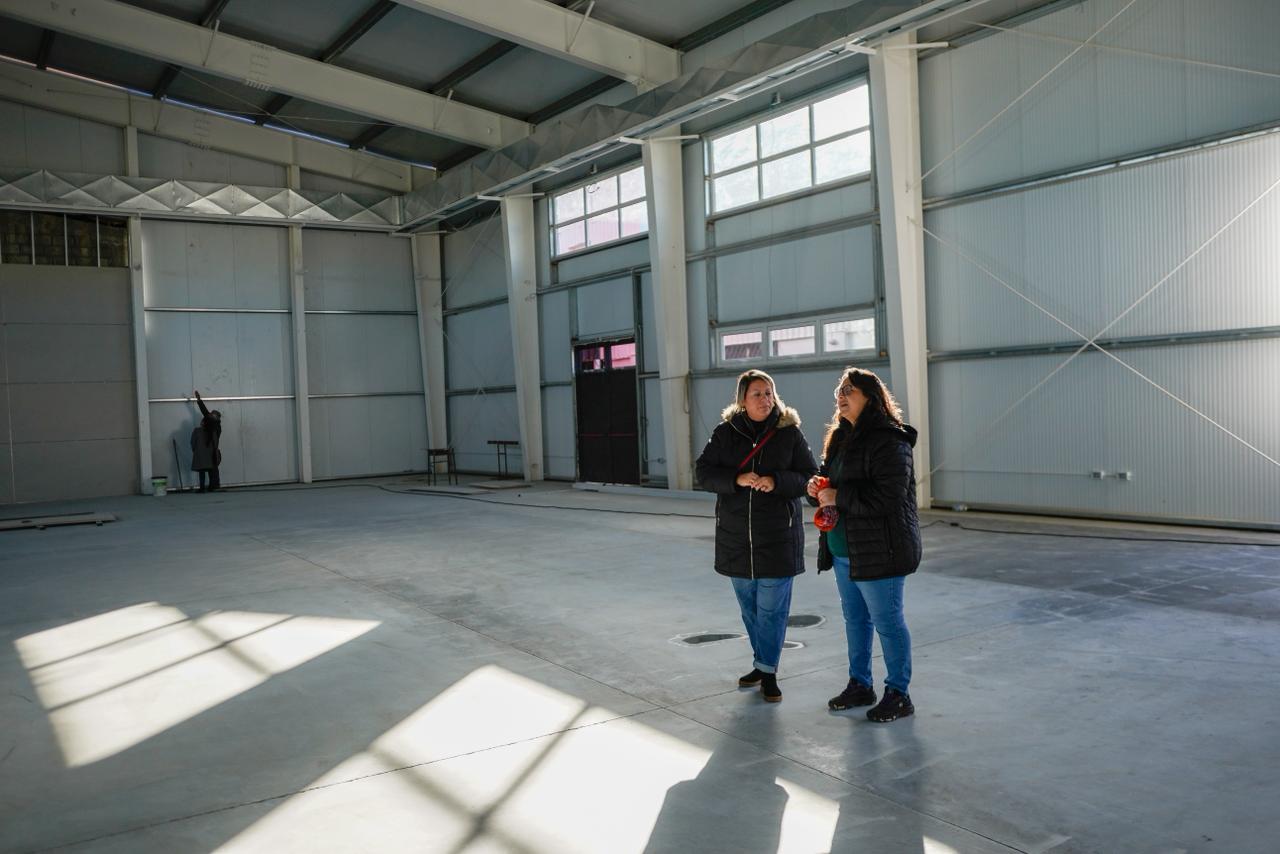 «Nos estamos transformando a escuela técnica y tener el gimnasio nos viene espectacular»