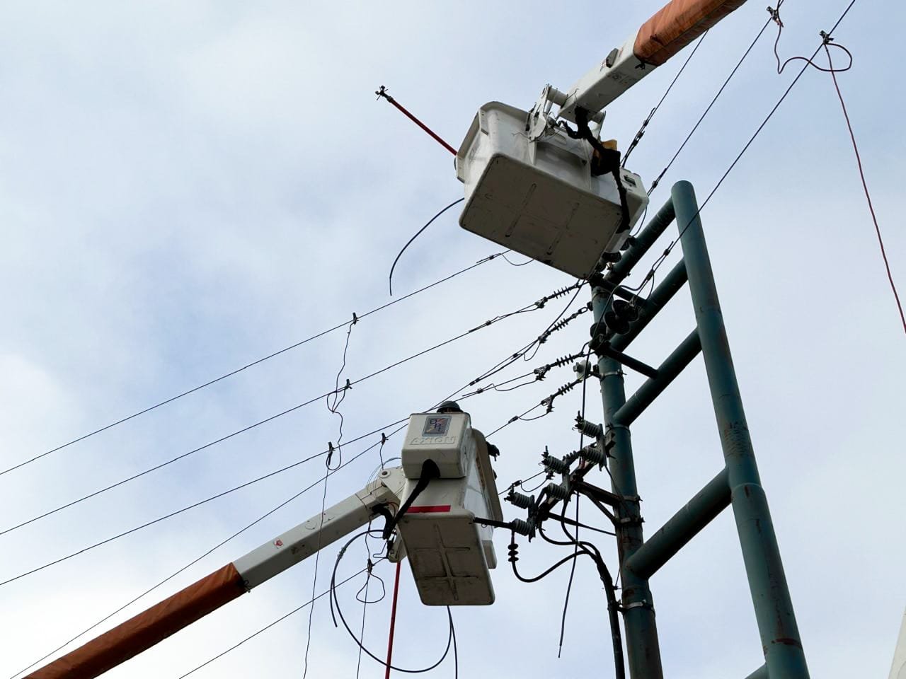 La DPE trabaja para normalizar el servicio de energía eléctrica en la ciudad de Ushuaia