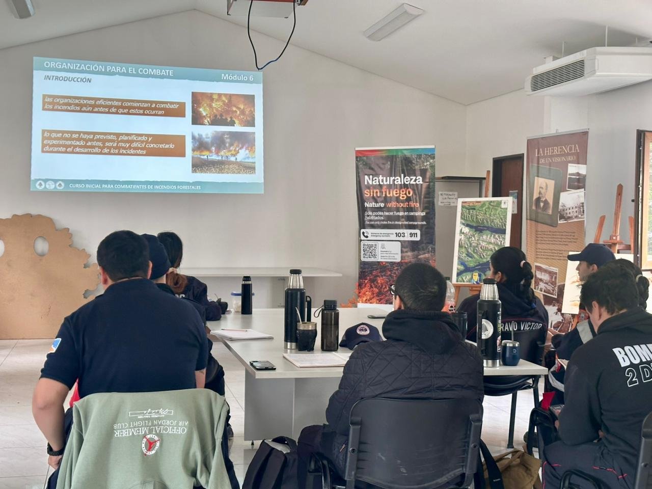 La Provincia dictó el curso inicial para combatientes de incendios forestales