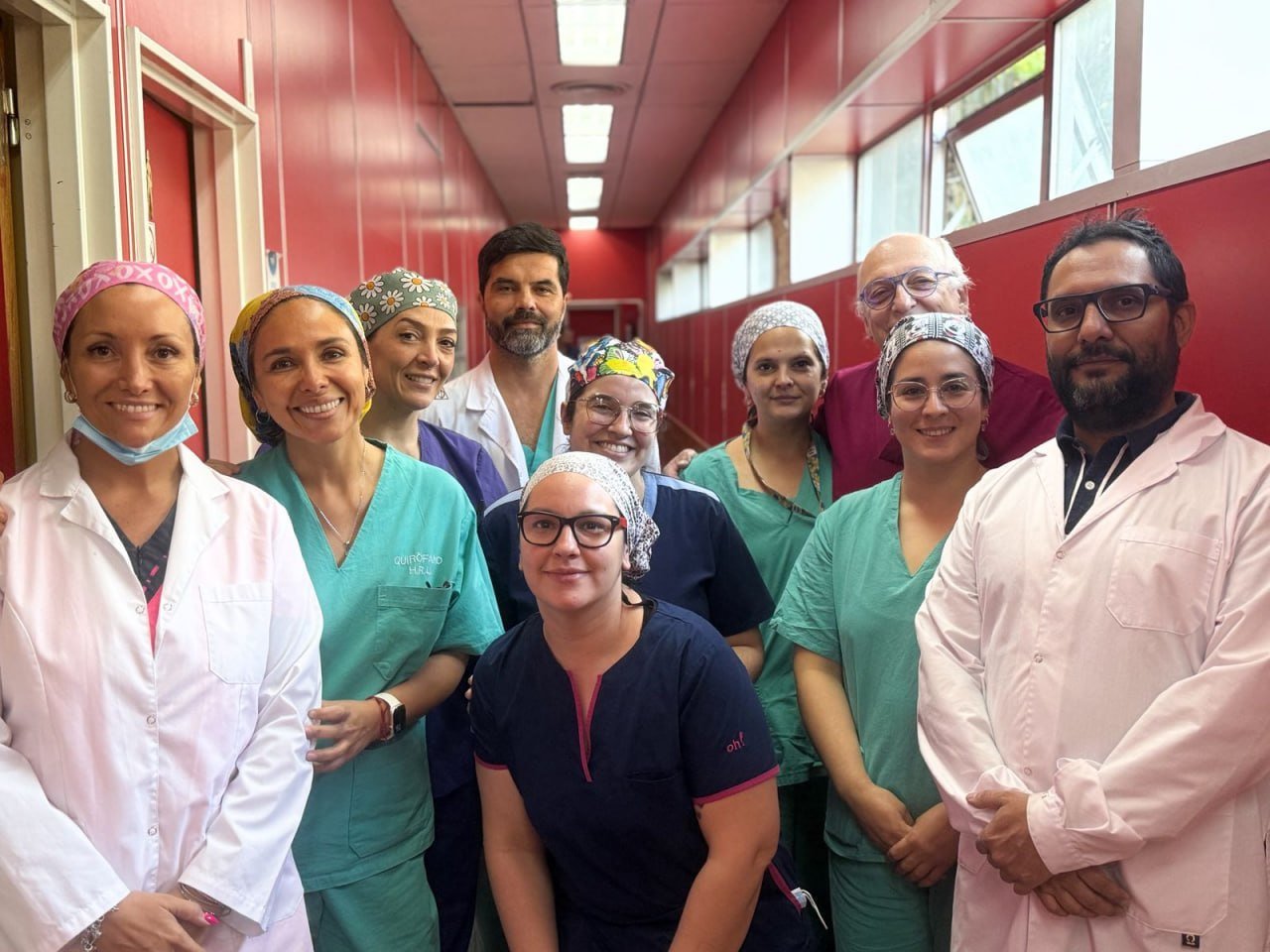 Médicos del Hospital de Ushuaia realizaron una endoscopía inédita en un bebé prematuro de 1.500 gramos