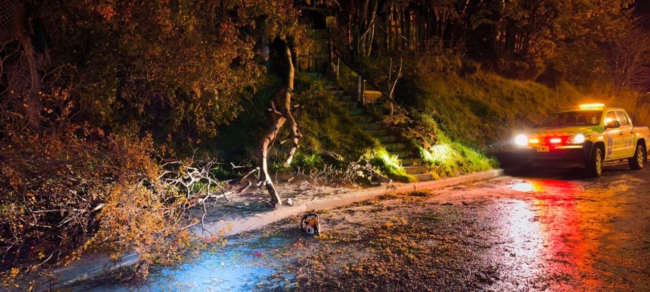Alerta Amarilla por Viento: Defensa Civil activó el comando de incidentes en Ushuaia