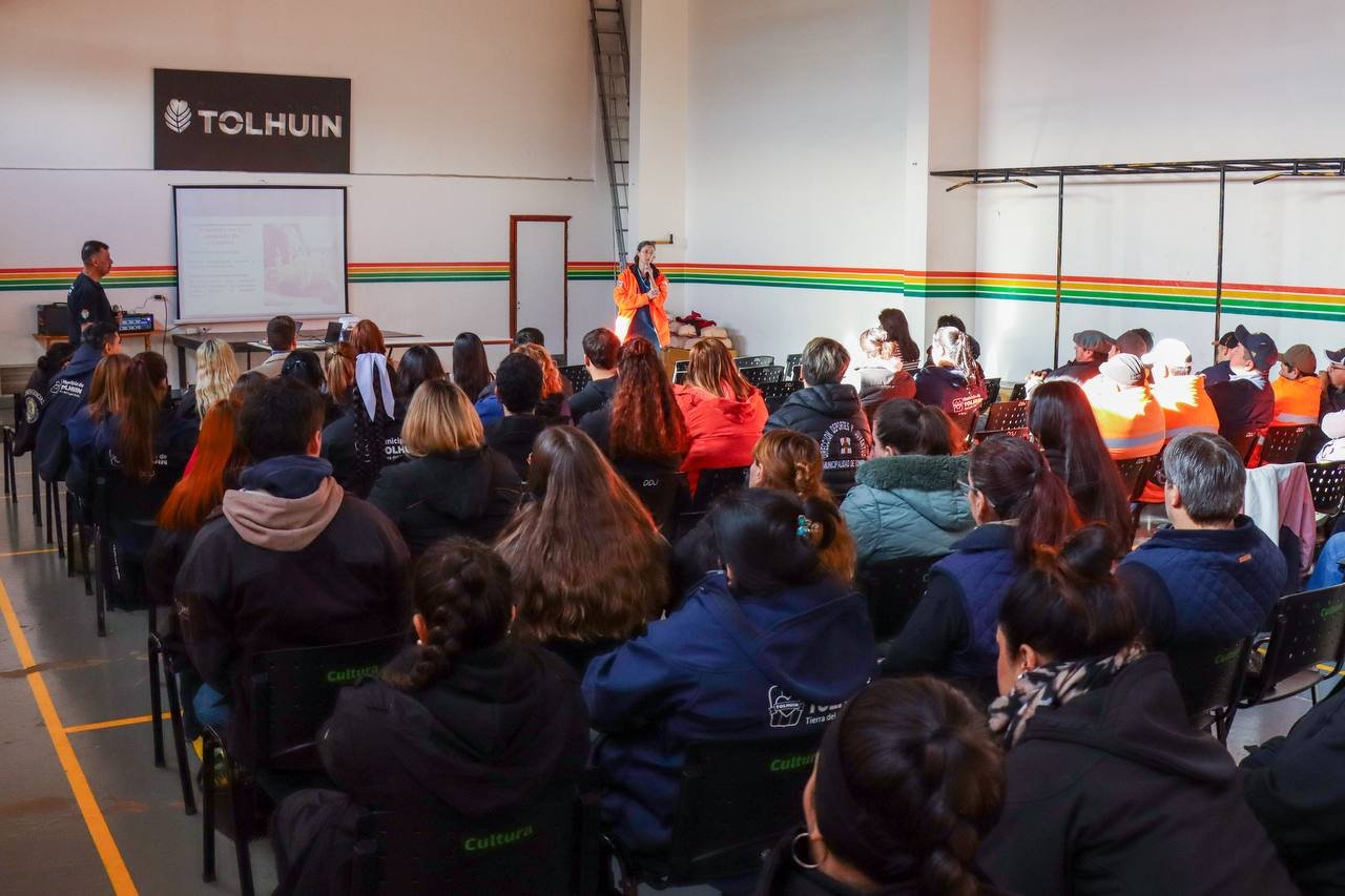 Agentes municipales de Tolhuin recibieron capacitación en primeros auxilios y RCP