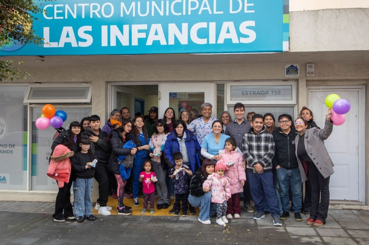 El Centro Municipal de las Infancias cumple 5 años acompañando a las familias de Río Grande