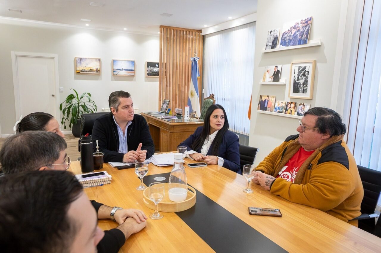 Agenda de trabajo: Perez recibió a Marcelo Saldivia del CAAD