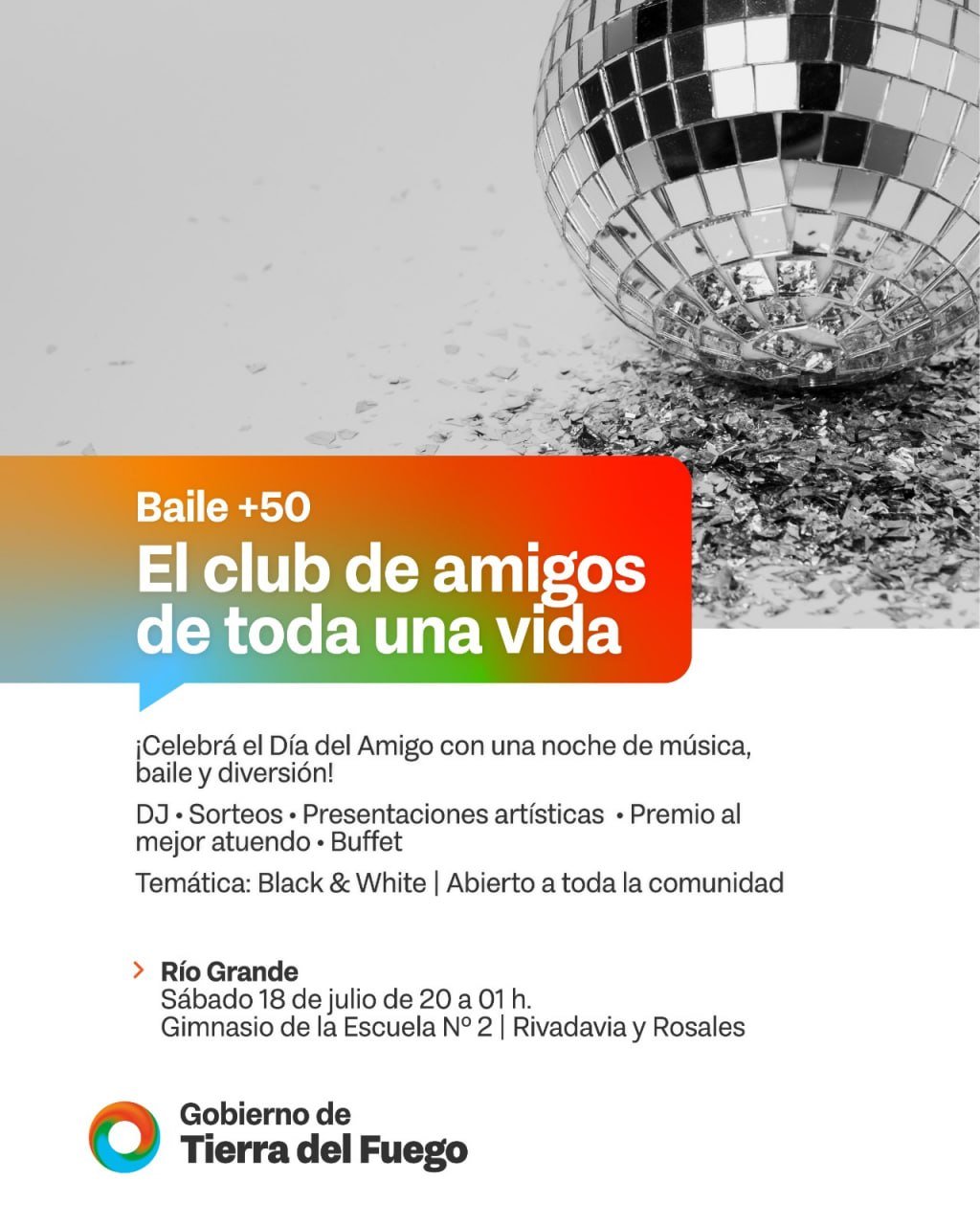El hogar de día invita a celebrar el día del amigo en el «Club de amigos de toda una vida» en Río Grande
