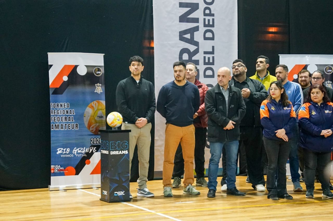 Gobierno acompañó el acto inaugural del Torneo Nacional Federal Amateur de Futsal Femenino