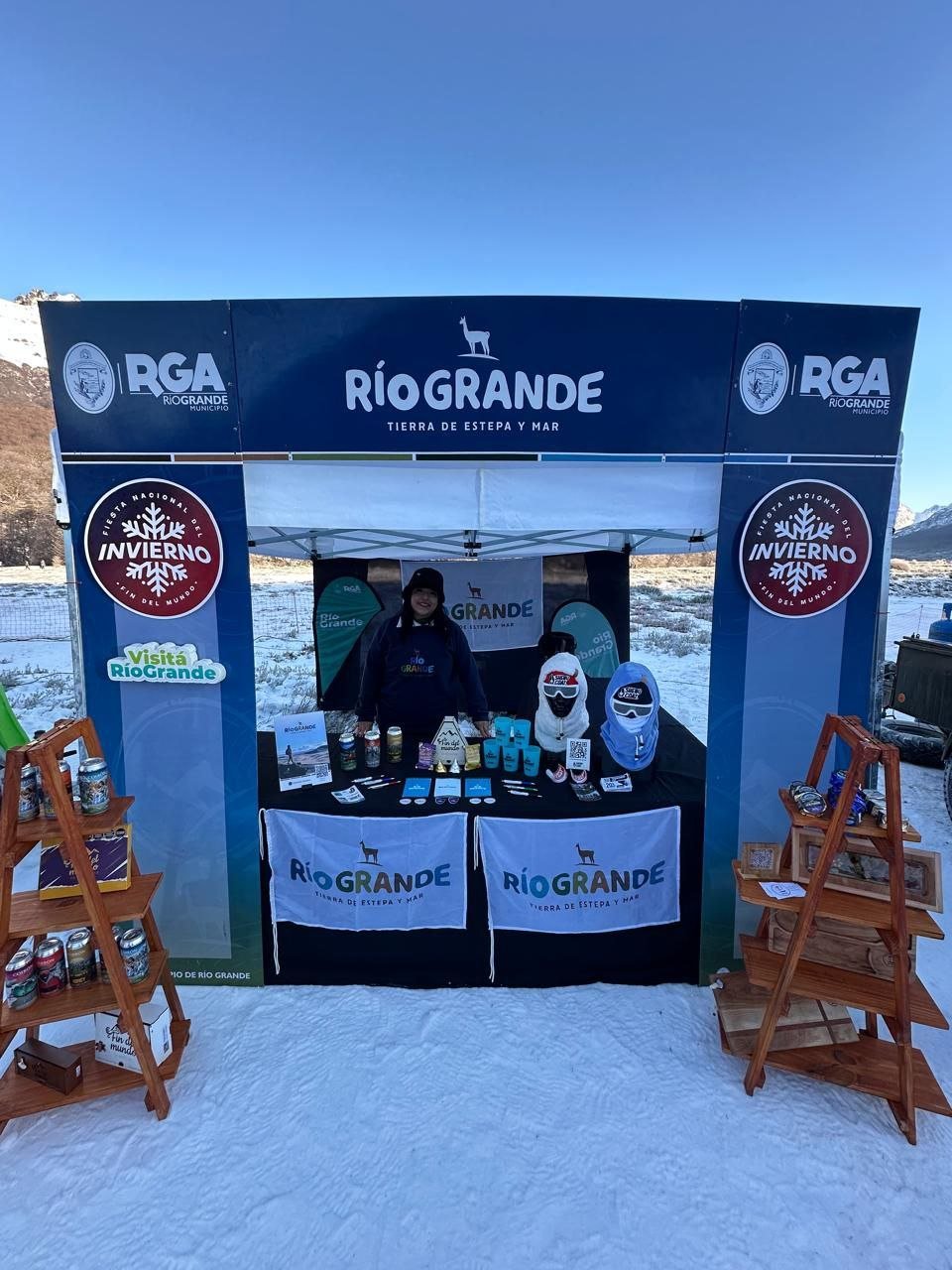Río Grande promocionó sus atractivos turísticos y la producción local en la Fiesta Nacional del Invierno