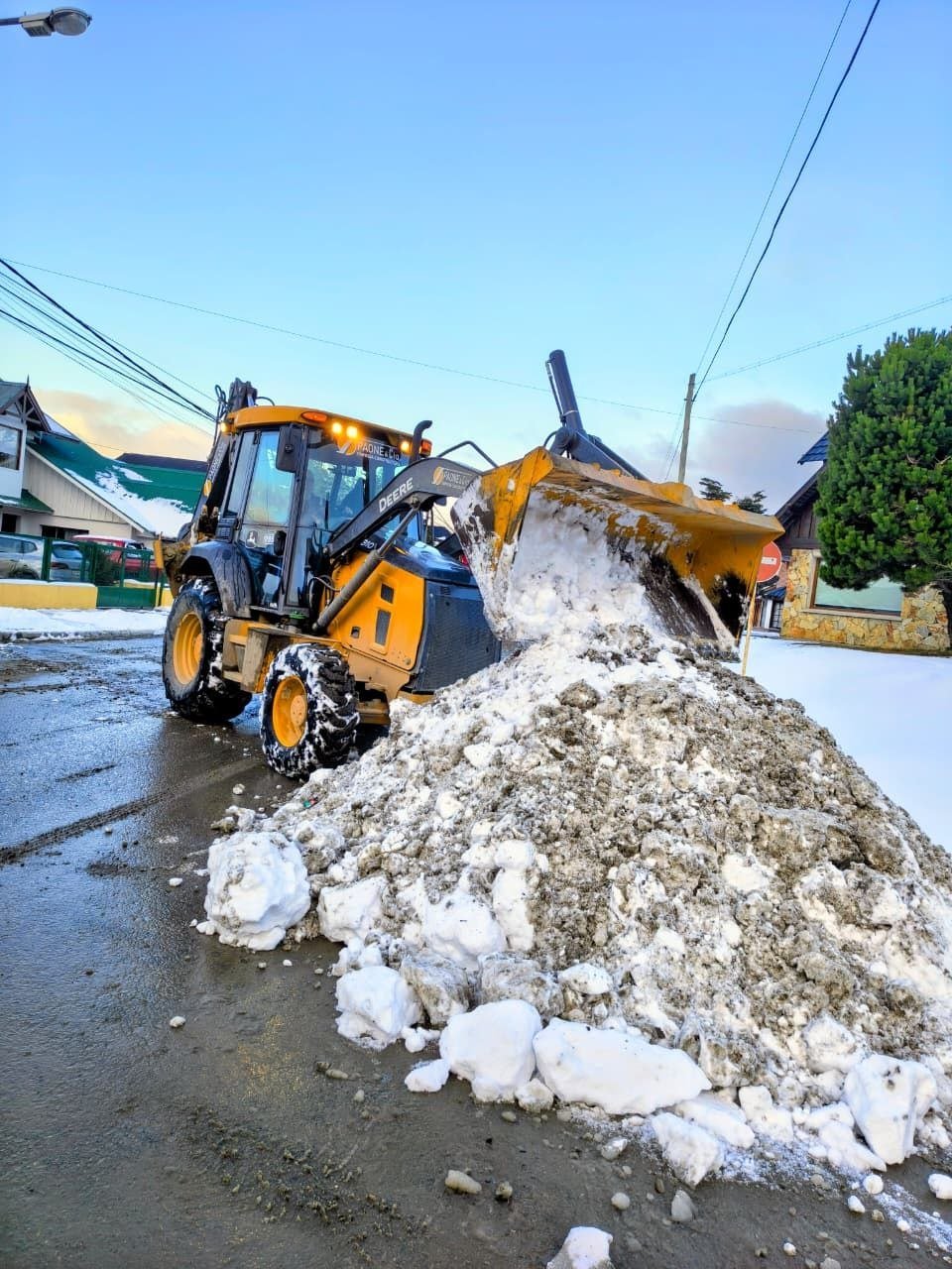Operativo Invierno: Aunque no nieve «el trabajo es permanente»